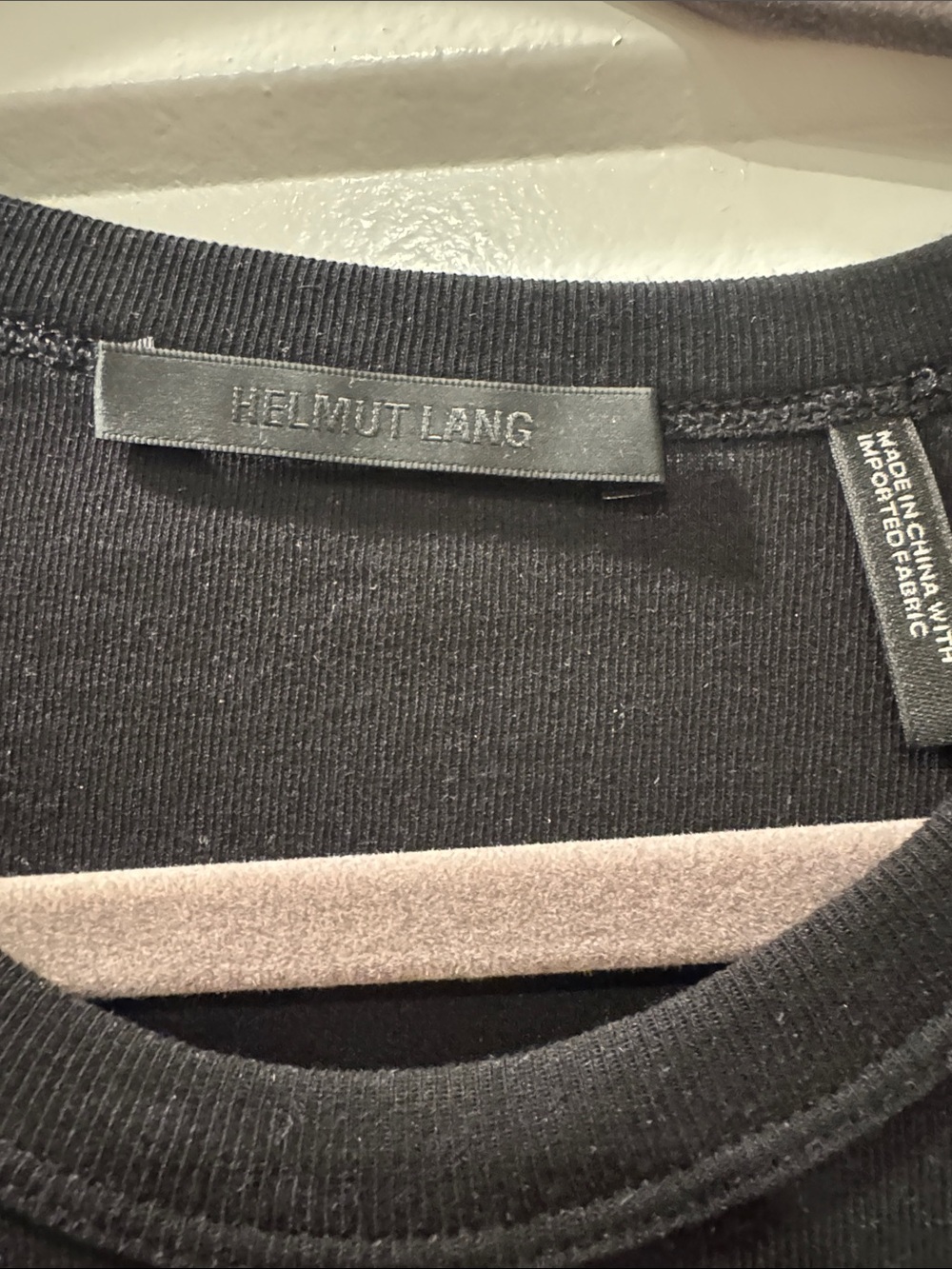 Helmut lang Black Short Sleeve Tee - Picture 3 of 5